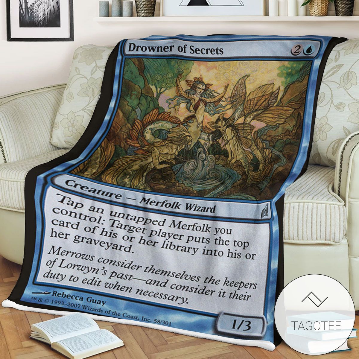 Lorwyn Lrw 58 Drowner Of Secrets Mtg Blanket Tagotee Lorwyn Lrw 58 Drowner Of Secrets Mtg Blanket Tagotee