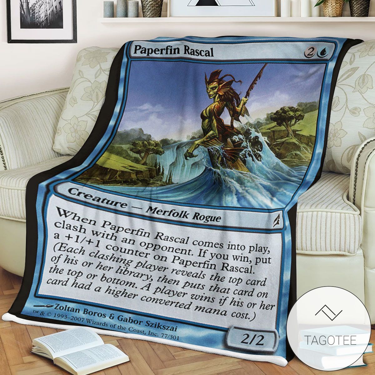 Lorwyn Lrw 77 Paperfin Rascal Mtg Blanket Tagotee Lorwyn Lrw 77 Paperfin Rascal Mtg Blanket Tagotee