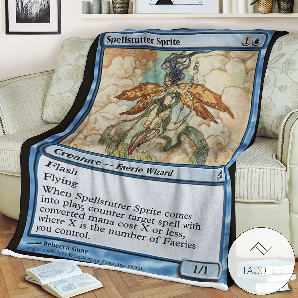 Lorwyn Lrw 89 Spellstutter Sprite Mtg Blanket Lorwyn Lrw 89 Spellstutter Sprite Mtg Blanket