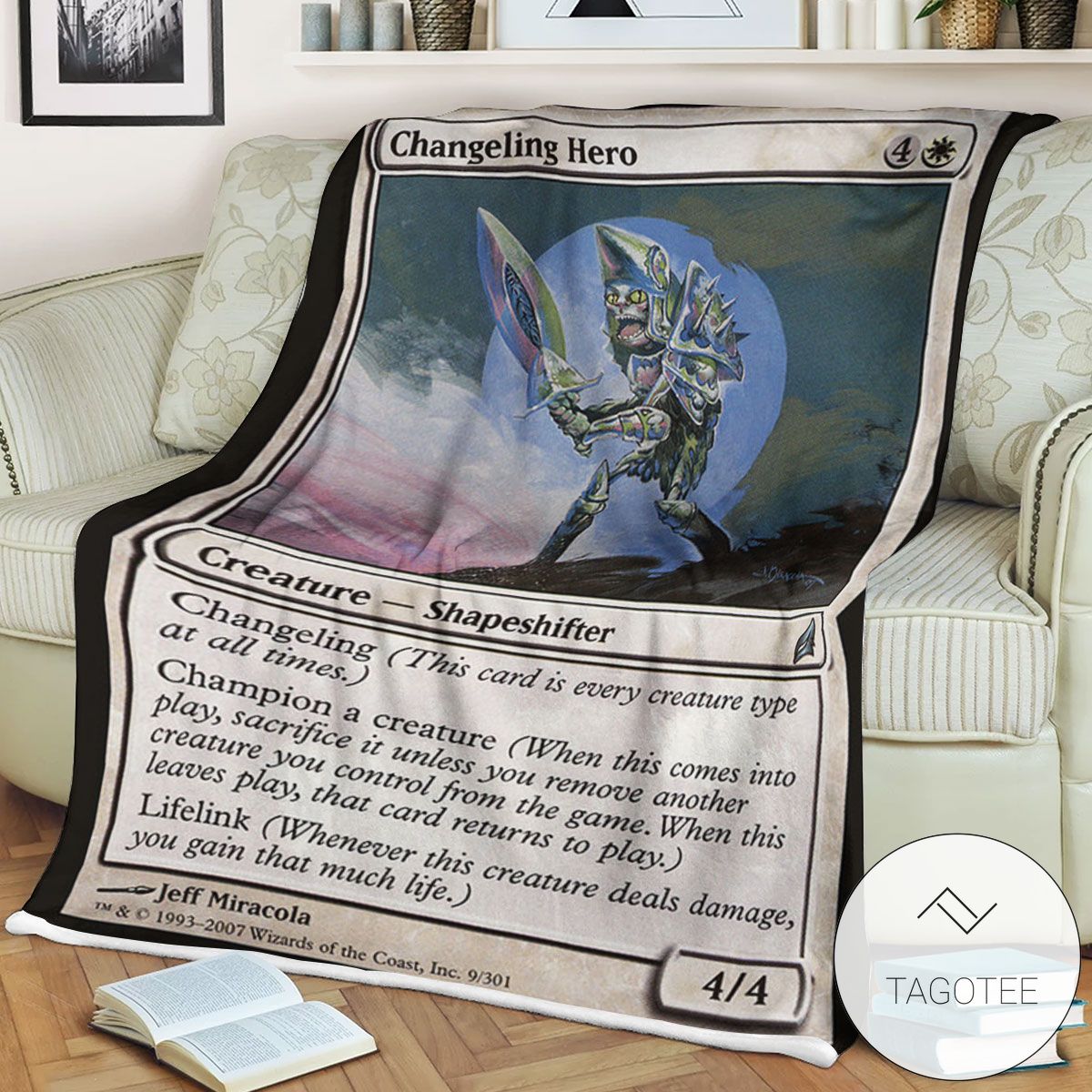 Lorwyn Lrw 9 Changeling Hero Mtg Blanket Tagotee Lorwyn Lrw 9 Changeling Hero Mtg Blanket Tagotee