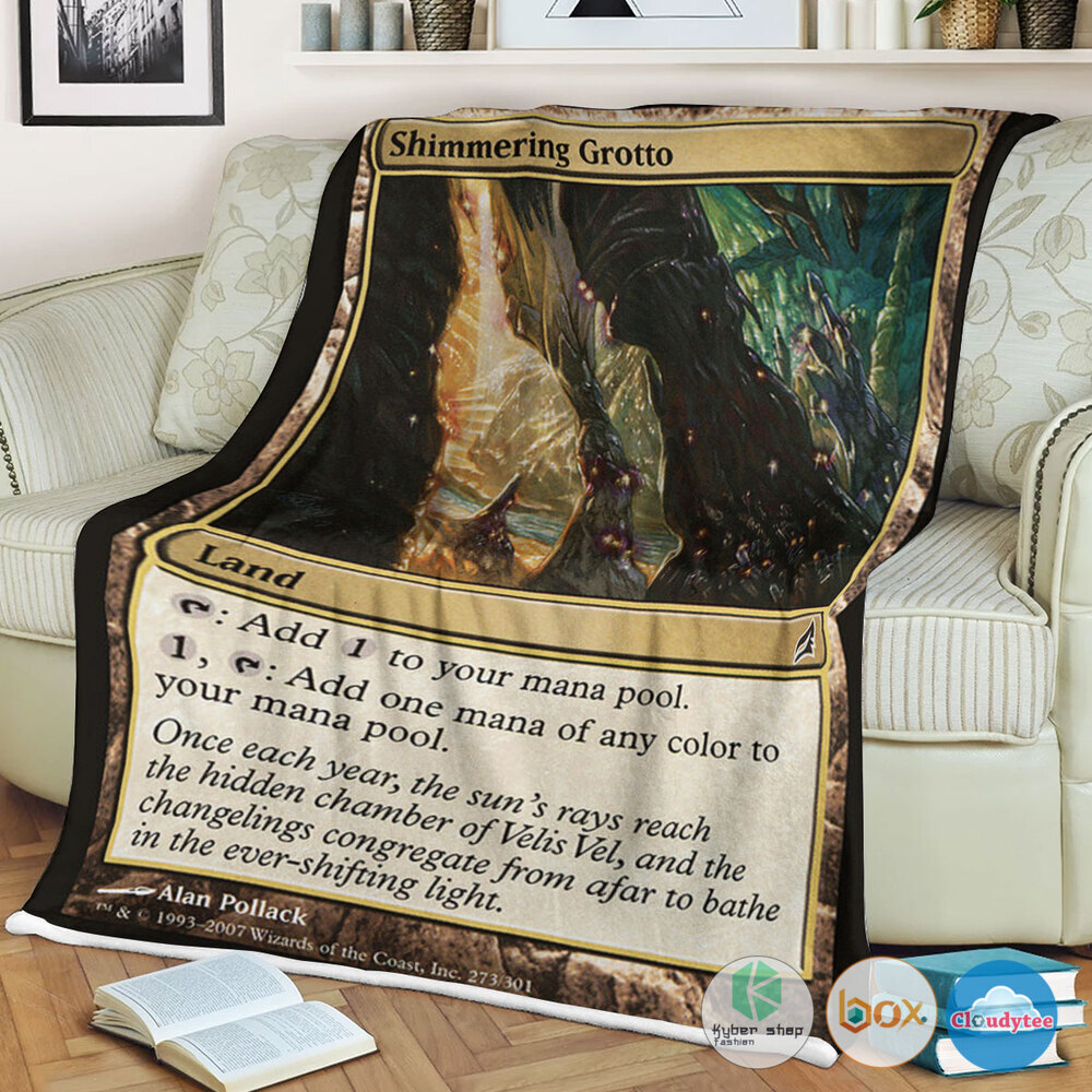Lorwyn Shimmering Grotto Blanket Lorwyn Shimmering Grotto Blanket