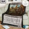 Lrw 120 Knucklebone Witch Mtg Game Magic The Gathering Fleece Blanket