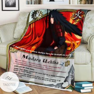 Madara Uchihapain Deva Path Naruto Anime Blanket