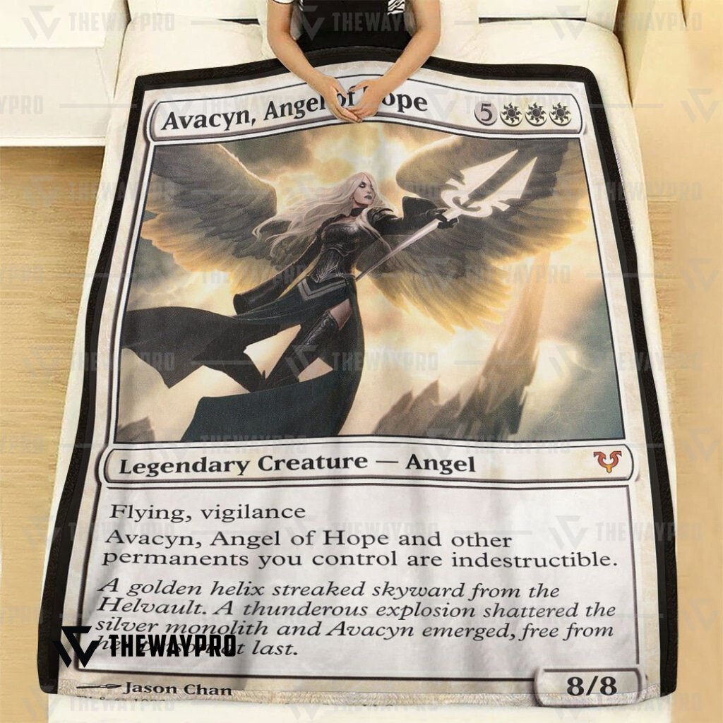 Magic The Gardening Avacyn Angel Of Hope Blanket Magic The Gardening Avacyn Angel Of Hope Blanket