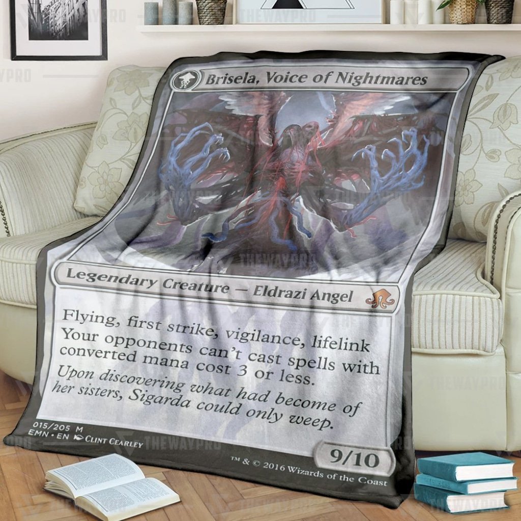 Magic The Gardening Brisela Voice Of Nightmares Blanket Magic The Gardening Brisela Voice Of Nightmares Blanket