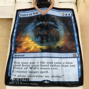 Magic The Gardening Force Of Will Blanket