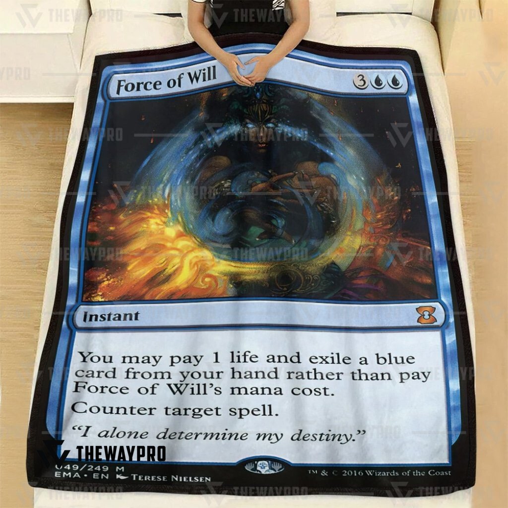 Magic The Gardening Force Of Will Blanket Magic The Gardening Force Of Will Blanket