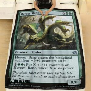 Magic The Gardening Heroess Bane Blanket