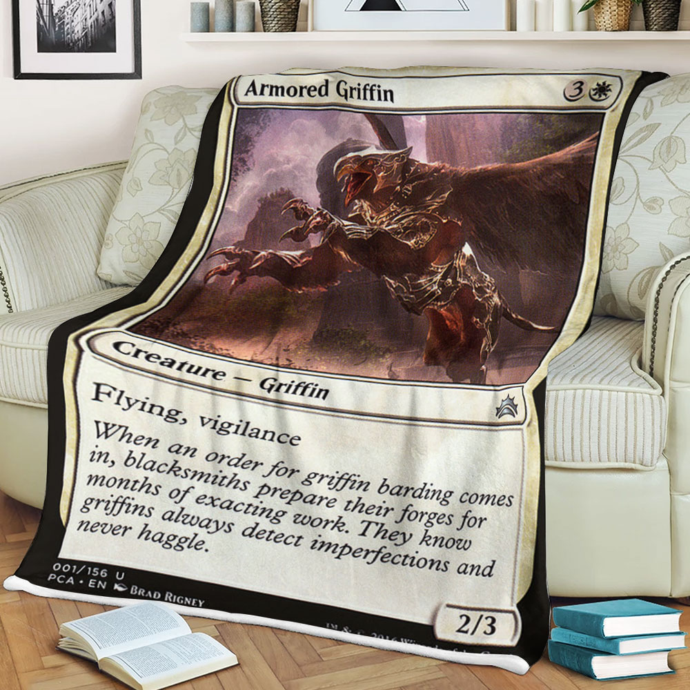 Magic The Gathering 1 Armored Griffin Blanket Magic The Gathering 1 Armored Griffin Blanket