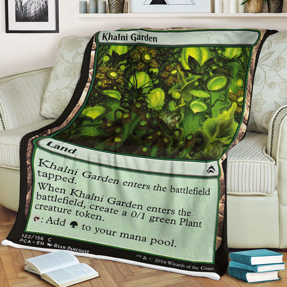 Magic The Gathering 122 Khalni Garden Blanket Magic The Gathering 122 Khalni Garden Blanket