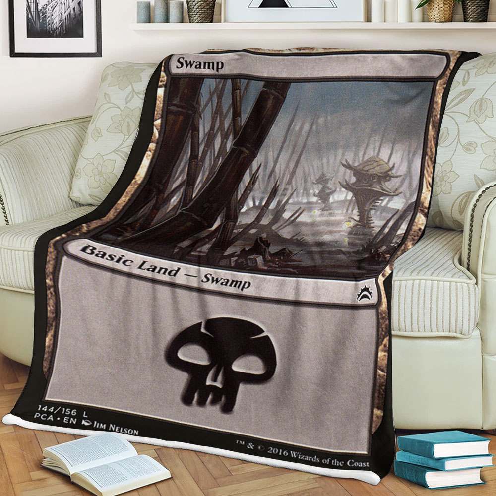 Magic The Gathering 144 Swamp Blanket Magic The Gathering 144 Swamp Blanket