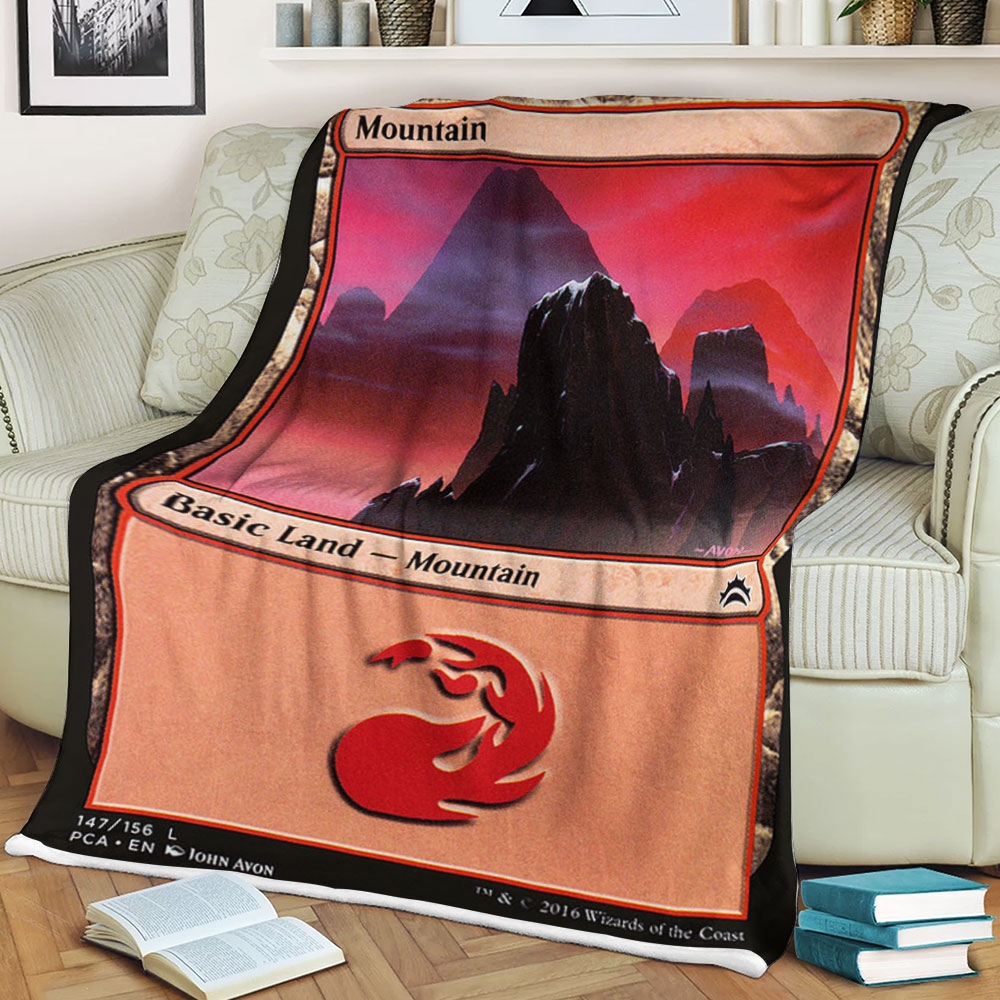 Magic The Gathering 147 Mountain Blanket Magic The Gathering 147 Mountain Blanket