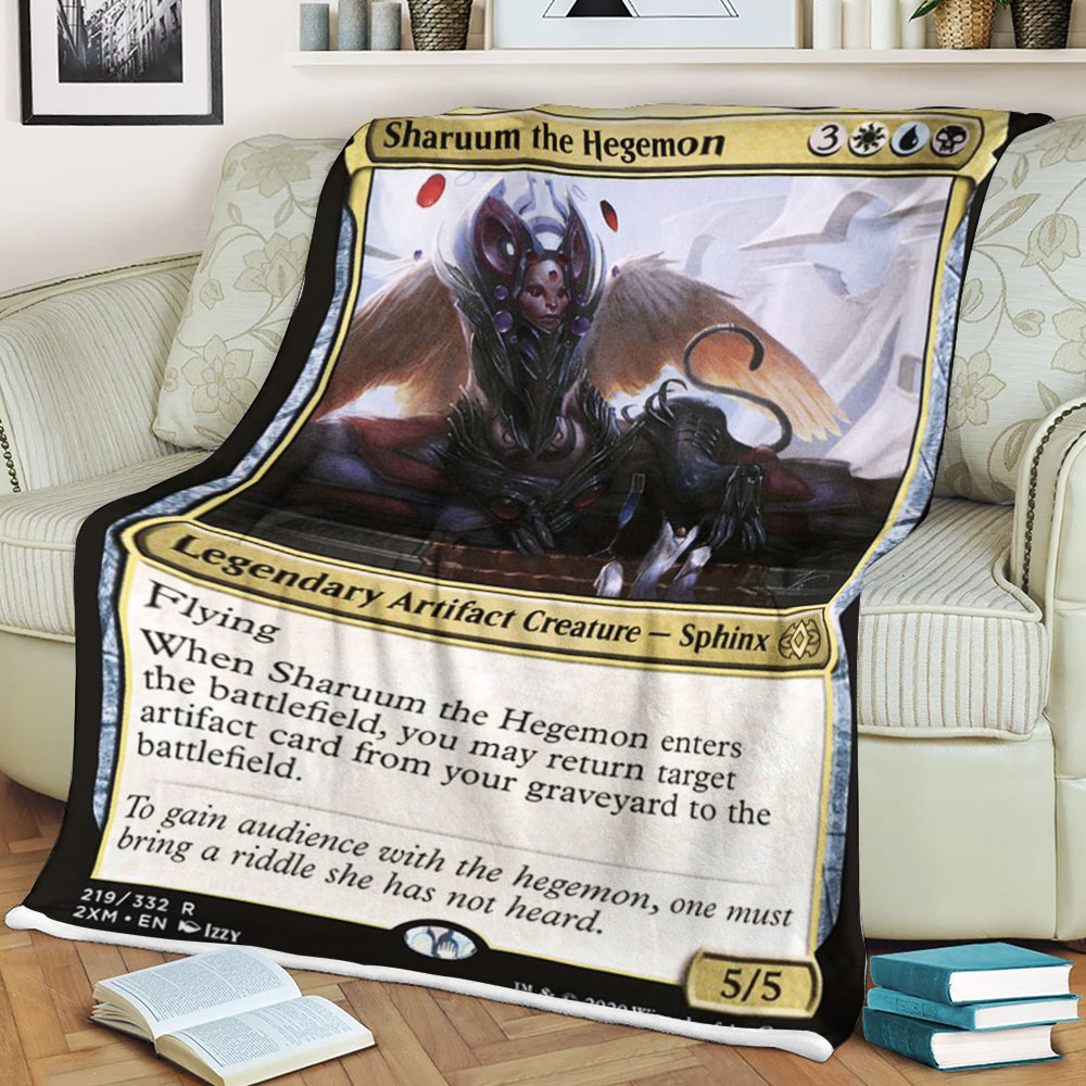 Magic The Gathering 2Xm 219 Sharuum The Hegemon Blanket Magic The Gathering 2Xm 219 Sharuum The Hegemon Blanket