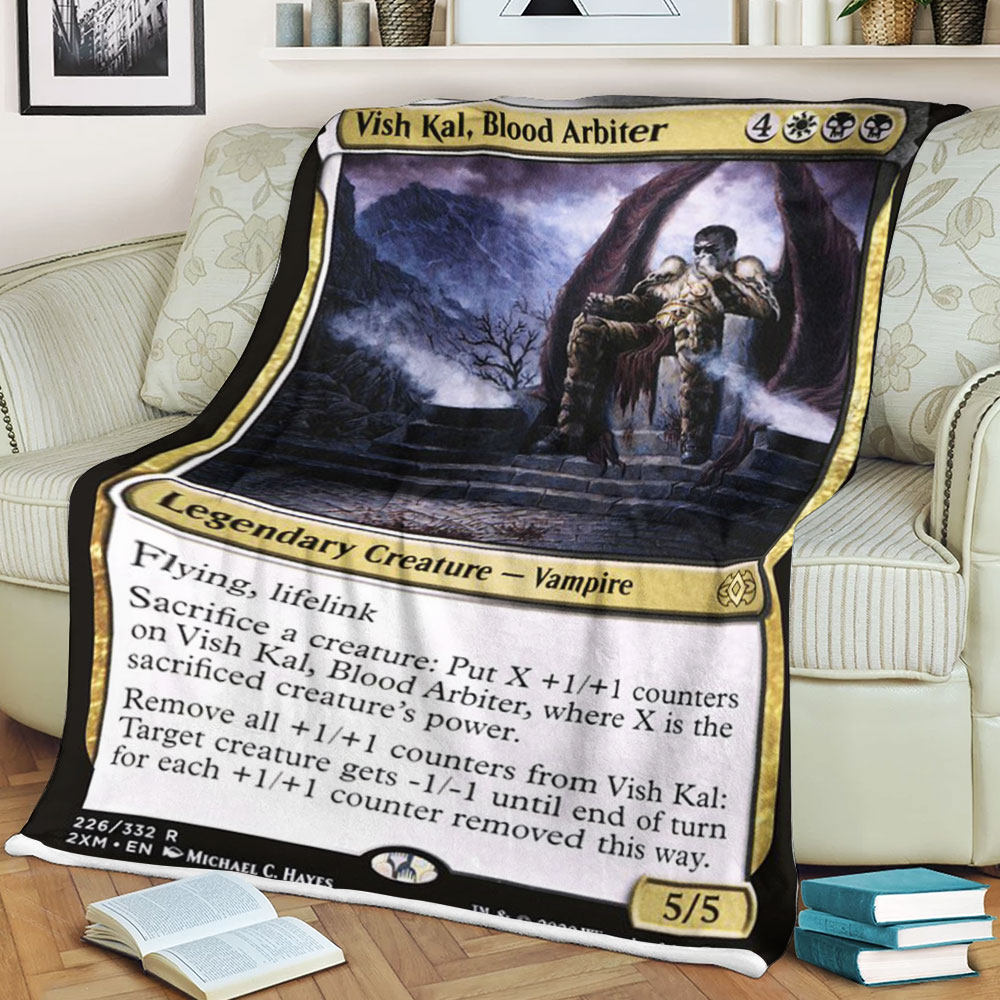 Magic The Gathering 2Xm 226 Vish Kal Blood Arbiter Blanket Magic The Gathering 2Xm 226 Vish Kal Blood Arbiter Blanket