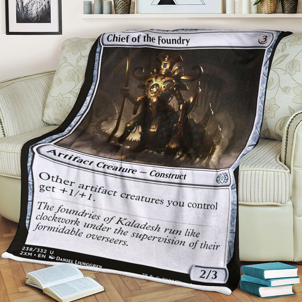 Magic The Gathering 2Xm 238 Chief Of The Foundry Blanket Magic The Gathering 2Xm 238 Chief Of The Foundry Blanket