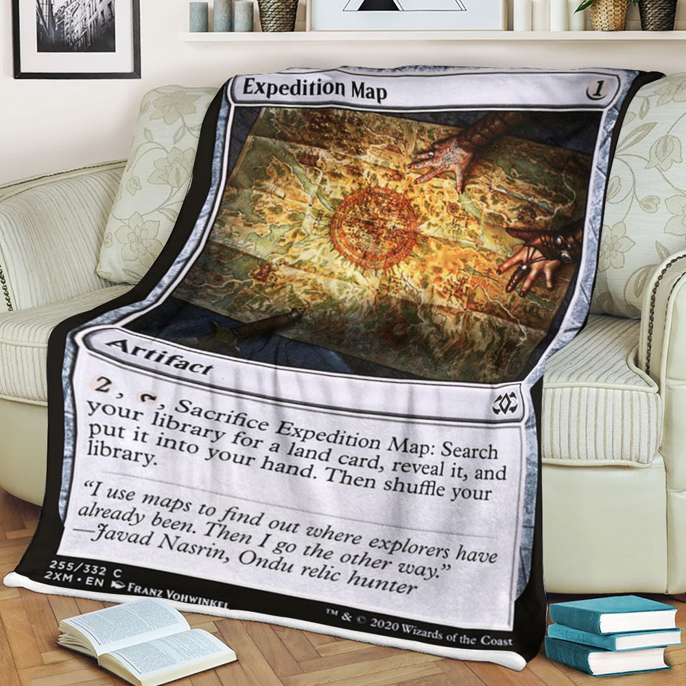 Magic The Gathering 2Xm 255 Expedition Map Blanket Magic The Gathering 2Xm 255 Expedition Map Blanket