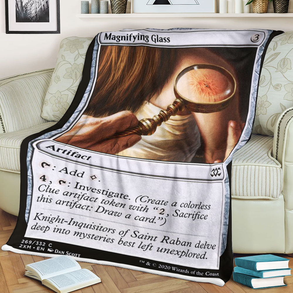 Magic The Gathering 2Xm 269 Magnifying Glass Blanket Magic The Gathering 2Xm 269 Magnifying Glass Blanket