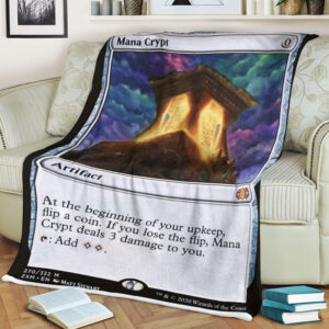 Magic The Gathering 2Xm 270 Mana Crypt Blanket