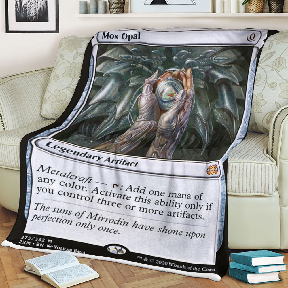 Magic The Gathering 2Xm 275 Mox Opal Blanket Magic The Gathering 2Xm 275 Mox Opal Blanket