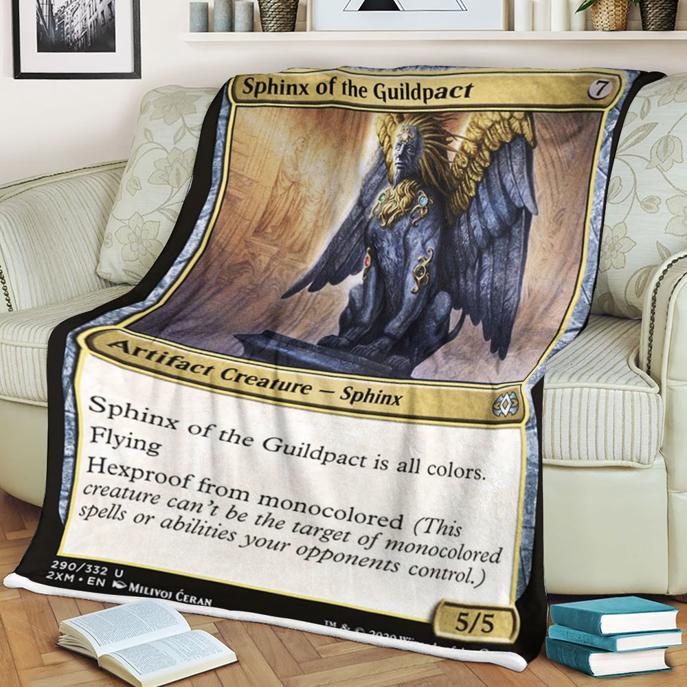 Magic The Gathering 2Xm 290 Sphinx Of The Guildpact Blanket Magic The Gathering 2Xm 290 Sphinx Of The Guildpact Blanket