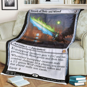 Magic The Gathering 2Xm 295 Sword Of Body And Mind Blanket