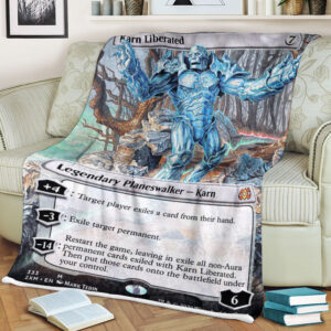 Magic The Gathering 2Xm 333 Karn Liberated Blanket