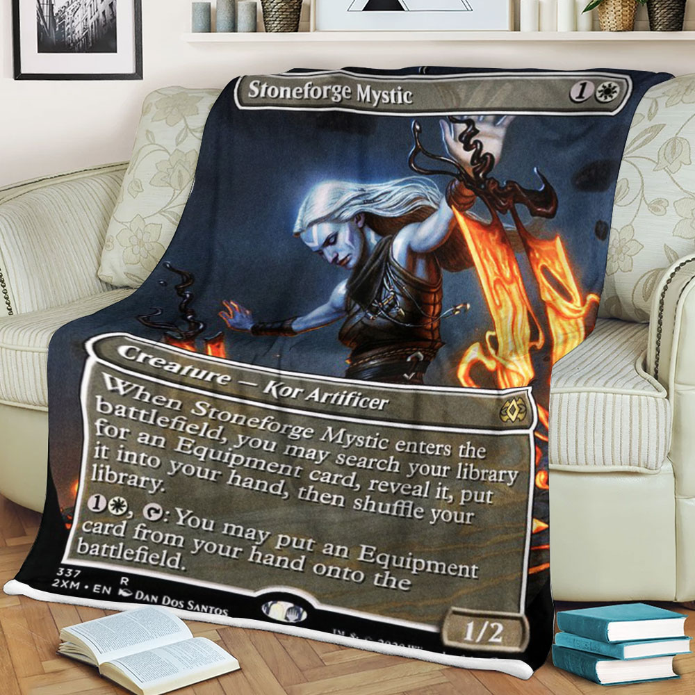 Magic The Gathering 2Xm 337 Stoneforge Mystic Blanket Magic The Gathering 2Xm 337 Stoneforge Mystic Blanket