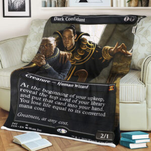 Magic The Gathering 2Xm 342 Dark Confidant Blanket