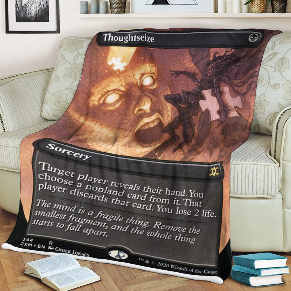 Magic The Gathering 2Xm 344 Thoughtseize Blanket Magic The Gathering 2Xm 344 Thoughtseize Blanket