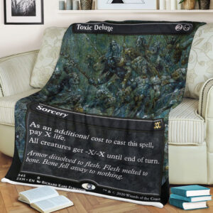 Magic The Gathering 2Xm 345 Toxic Deluge Blanket