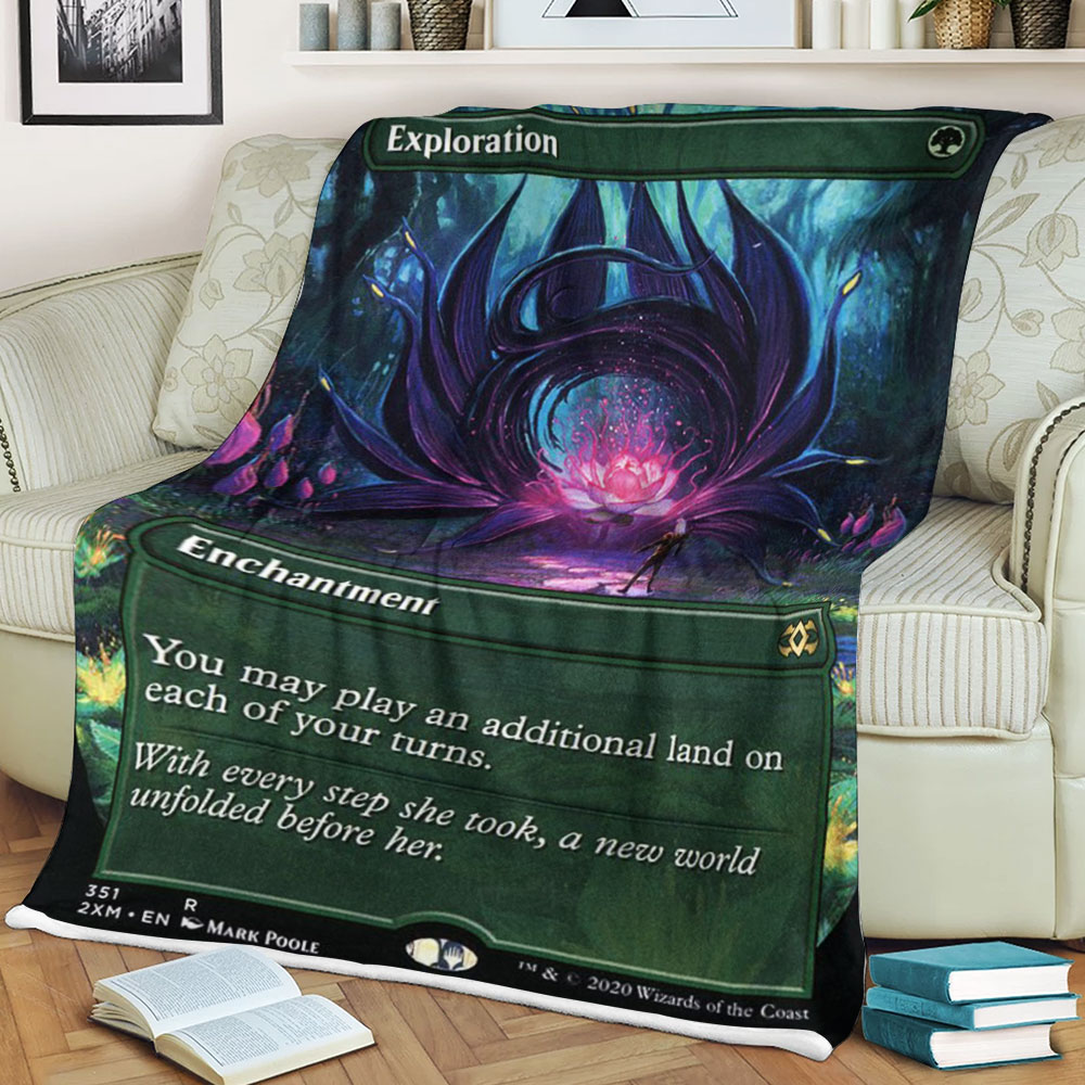 Magic The Gathering 2Xm 351 Exploration Blanket Magic The Gathering 2Xm 351 Exploration Blanket