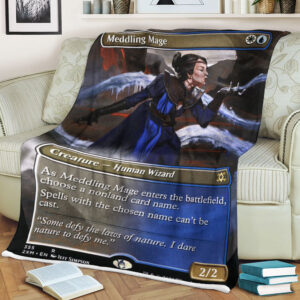 Magic The Gathering 2Xm 355 Meddling Mage Blanket