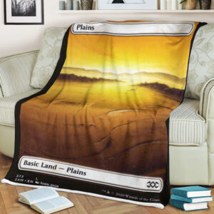 Magic The Gathering 2Xm 373 Plains Blanket