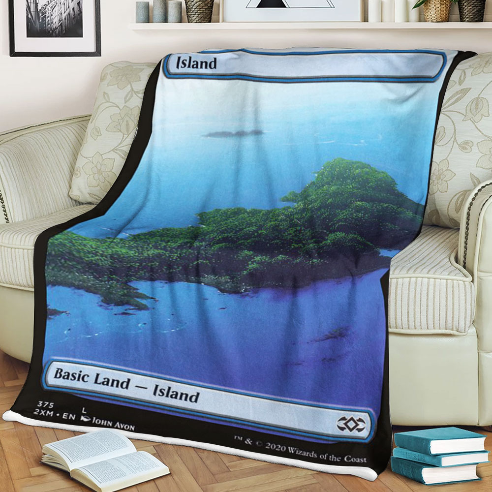 Magic The Gathering 2Xm 375 Island Blanket Magic The Gathering 2Xm 375 Island Blanket