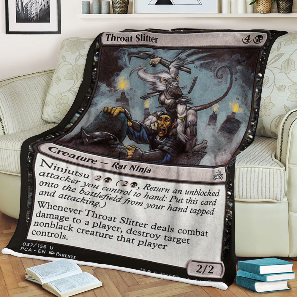 Magic The Gathering 37 Throat Slitter Blanket Magic The Gathering 37 Throat Slitter Blanket