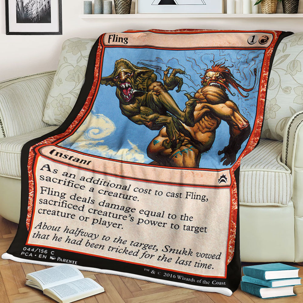 Magic The Gathering 44 Fling Blanket Magic The Gathering 44 Fling Blanket