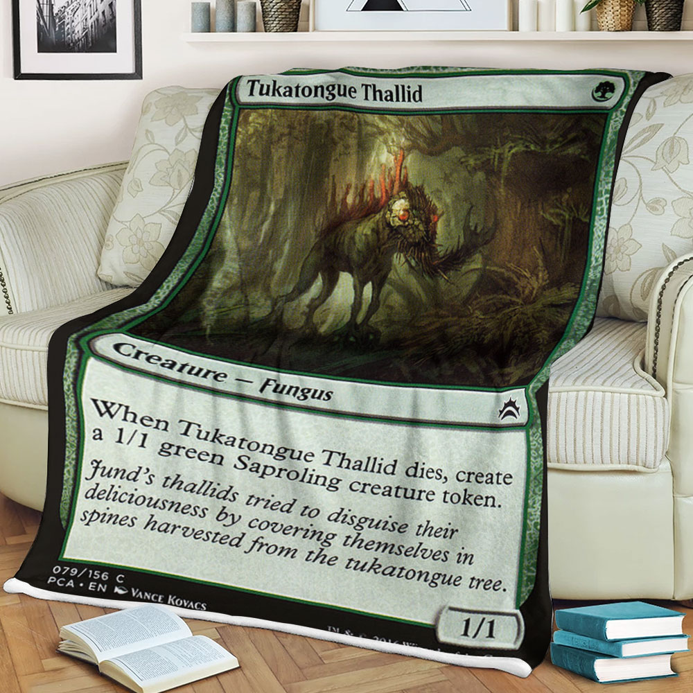 Magic The Gathering 79 Tukatongue Thallid Blanket Magic The Gathering 79 Tukatongue Thallid Blanket