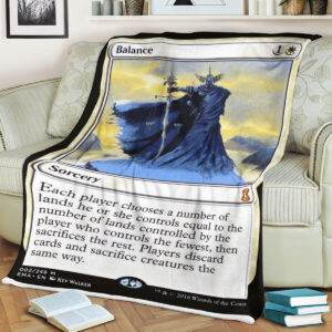 Magic The Gathering Balance Soft Blanket