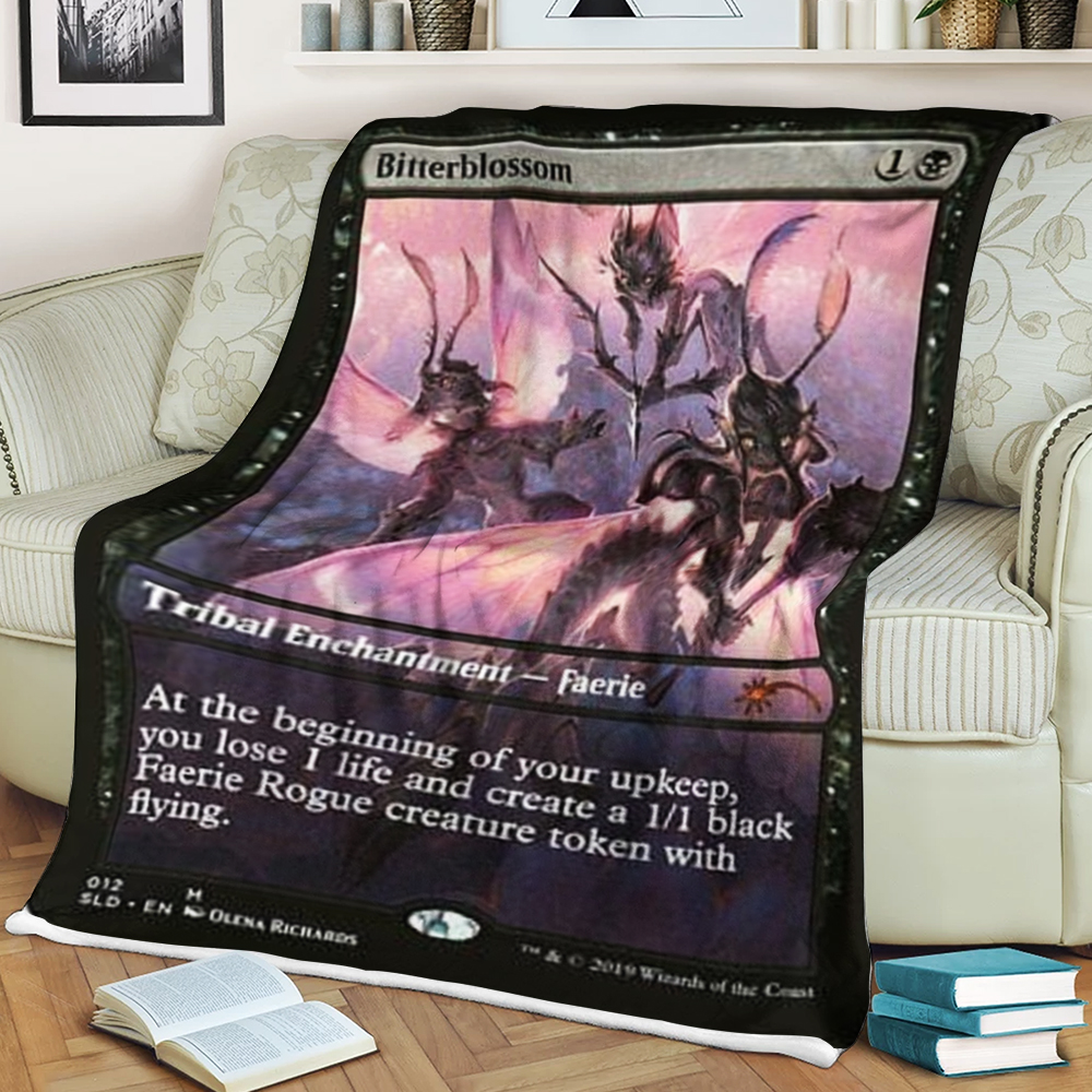 Magic The Gathering Bitterblossom Blanket 2 Magic The Gathering Bitterblossom Blanket 2