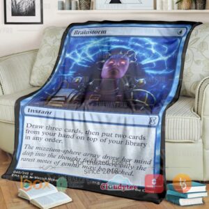 Magic The Gathering Brainstorm Blanket