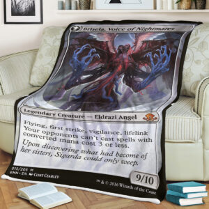 Magic The Gathering Brisela Voice Of Nightmares Blanket