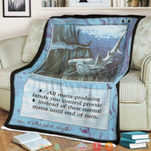 Magic The Gathering Deep Water Blanket