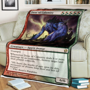 Magic The Gathering Deus Of Calamity Blanket