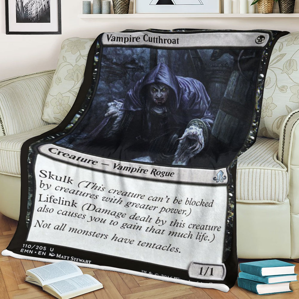 Magic The Gathering Emn 110 Vampire Cutthroat Blanket Magic The Gathering Emn 110 Vampire Cutthroat Blanket