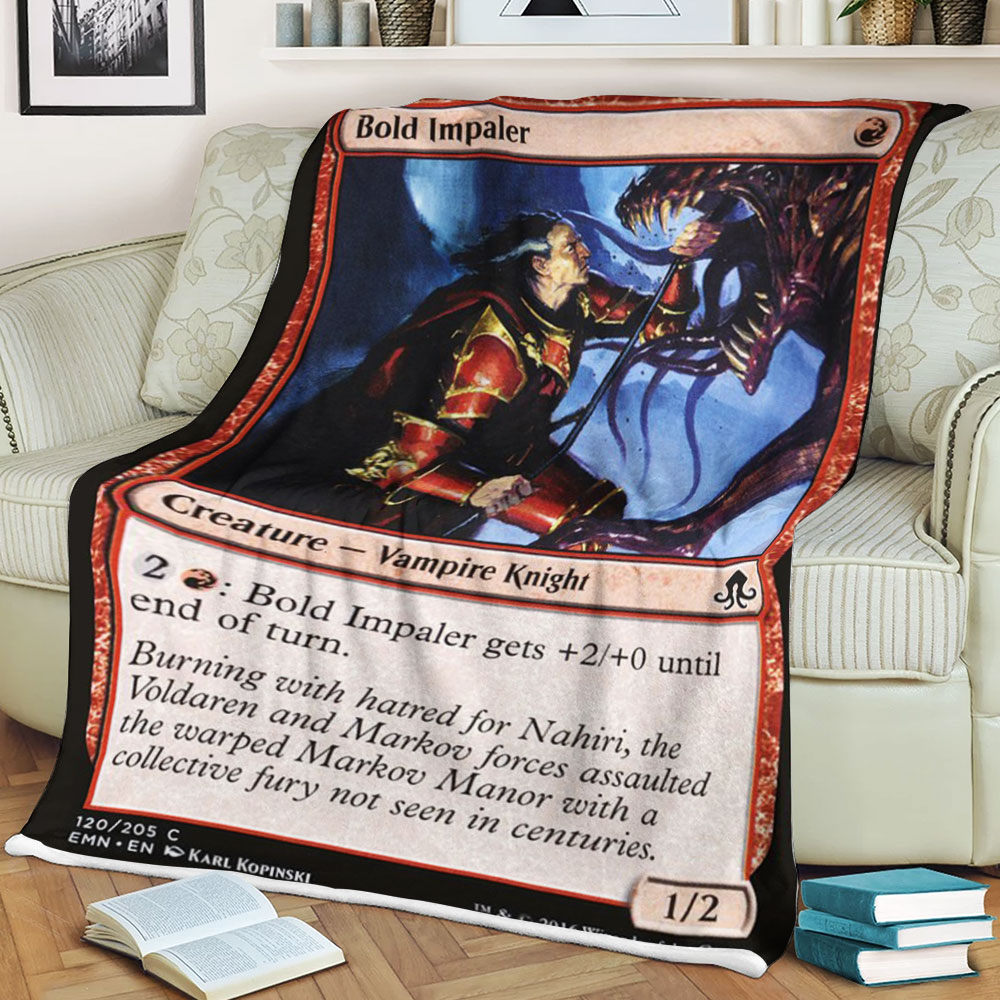 Magic The Gathering Emn 120 Bold Impaler Blanket Magic The Gathering Emn 120 Bold Impaler Blanket