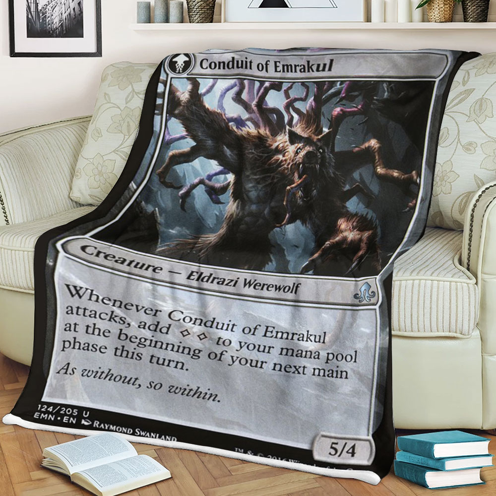 Magic The Gathering Emn 124 Conduit Of Emrakul Blanket Magic The Gathering Emn 124 Conduit Of Emrakul Blanket