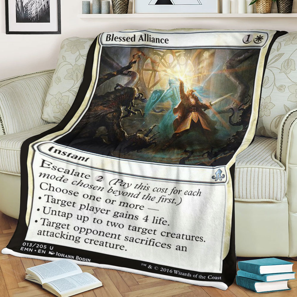 Magic The Gathering Emn 13 Blessed Alliance Blanket Magic The Gathering Emn 13 Blessed Alliance Blanket