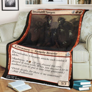 Magic The Gathering Emn 134 Insatiable Gorgers Blanket