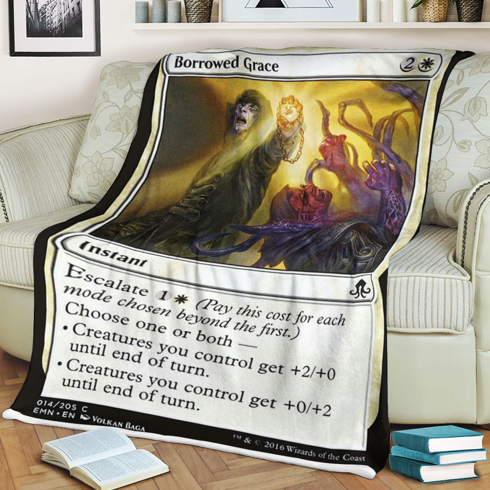 Magic The Gathering Emn 14 Borrowed Grace Blanket Magic The Gathering Emn 14 Borrowed Grace Blanket