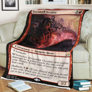 Magic The Gathering Emn 146 Stromkirk Occultist Blanket